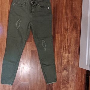 WannaBettaButt olive jeans 9